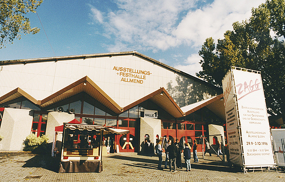 ZAGG a longtemps eu lieu dans les «vieilles» halles d’exposition, comme ici lors de l’édition de 1996