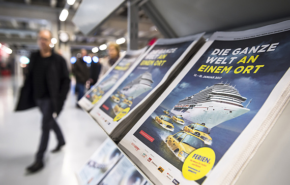 Vielversprechender Prospekt: neue Highlights, tolle Angebote und viele Infos warten auf der Ferienmesse Bern 2018. (Bild ZVG)