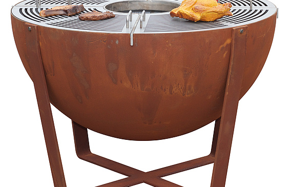 Den Kugelgrill «Iris» kann man bei Top Events Bern mieten. (Bild ZVG) Den Kugelgrill «Iris» kann man bei Top Events Bern mieten. (Bild ZVG)