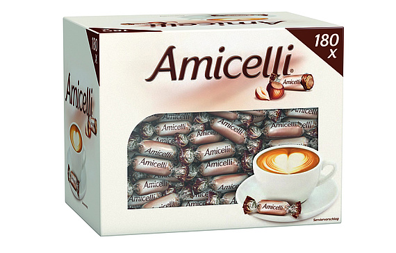 Die neue, praktische Amicelli Catering Box von Mars. (Bild ZVG) Die neue, praktische Amicelli Catering Box von Mars. (Bild ZVG)