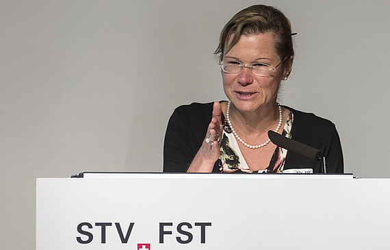 Barbara Gisi amtet seit 2013 als Direktorin des Schweizer Tourismus-Verbands. (ZVG)