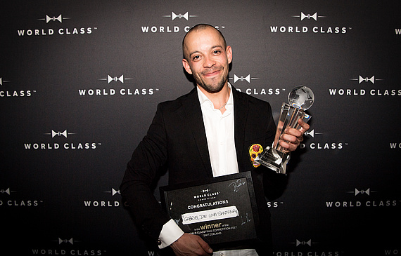 Bartender chez Tartares & Co. à Genève, Gabriel de Lima Santana représentera la Suisse à la finale mondiale. (DR)