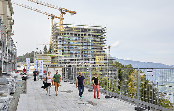 Bürgenstock: 2016 noch eine Baustelle, ab 2017 ein Luxus-Resort. (ZVG)