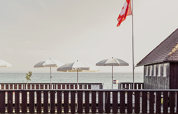 Die Badhütte Rorschach wurde zweimal kurz vor dem Abriss gerettet. Heute ist sie denkmalgeschützt und gehört der Stadt Rorschach. (Claudia Link)