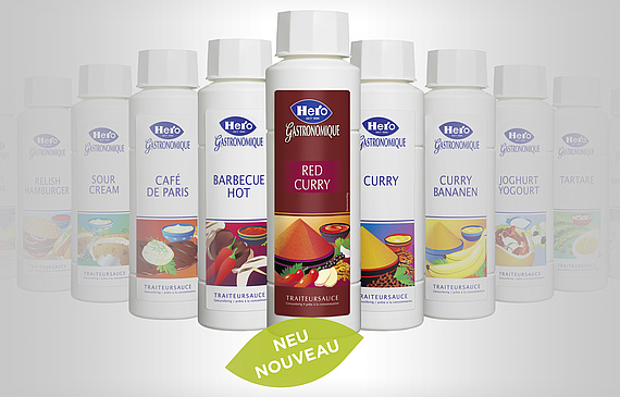 Die neue Red Curry Sauce von Hero. (Bild ZVG) Die neue Red Curry Sauce von Hero. (Bild ZVG)
