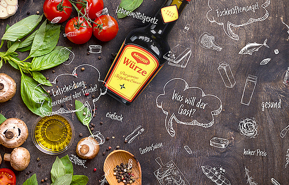 Hochgenuss bricht ein Tabu und sucht Lösungen in den Spannungsfeldern zwischen «Frisch» und «Fertig», «Hausgemacht» und «Convenience». (ZVG) Hochgenuss bricht ein Tabu und sucht Lösungen in den Spannungsfeldern zwischen «Frisch» und «Fertig», «Hausgemacht» und «Convenience». (ZVG)