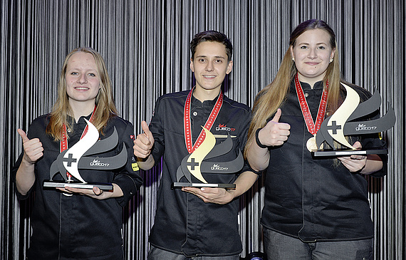 Léo Turin, apprenti au Restaurant du Théâtre à Monthey (VS)
