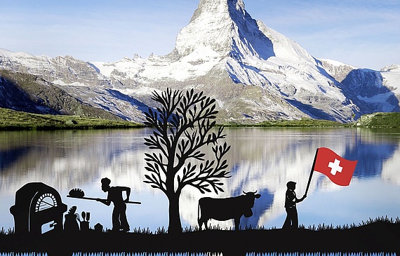 Matterhorn und Schweizerkreuz sind starke Symbole. Wo diese draufstehen, wird Inhalt von aller erster Güte erwartet. (Bilder ZVG) Matterhorn und Schweizerkreuz sind starke Symbole. Wo diese draufstehen, wird Inhalt von aller erster Güte erwartet. (Bilder ZVG)
