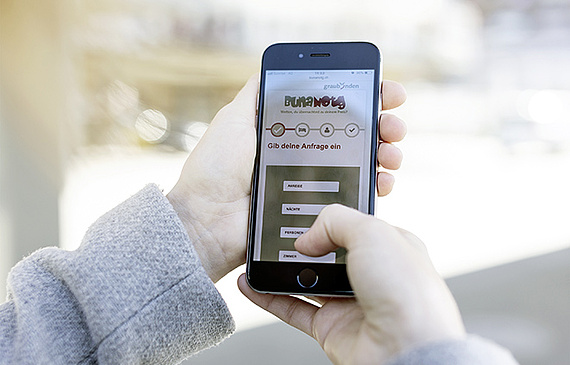 Die App Buna Notg ist für Hoteliers und Gäste ein sinnvolles Tool. (ZVG) 