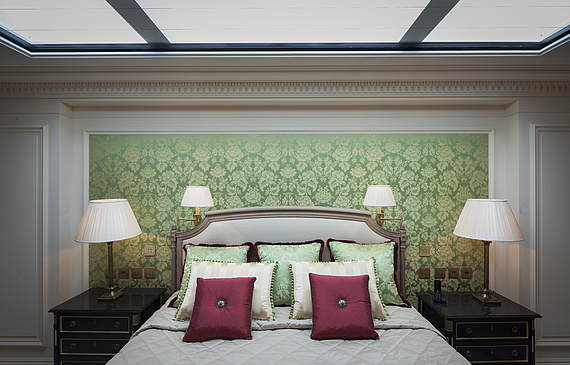 Les suites des «étages célestes» portent le nom de l’un de leurs illustres hôtes – ici la suite Charles de Gaulle. (Beau-Rivage)