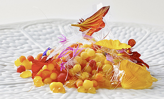 «Cromatismo Naranja»: l’une des créations de Jordi Luca.