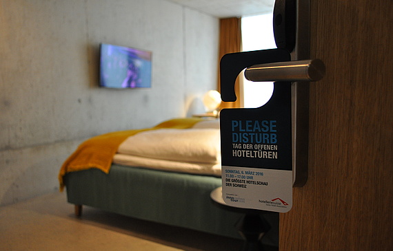 Ein Blick hinter die Kulissen: «Please Disturb» hat sich übers ganze Land etabliert.