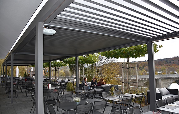 «Eine Terrasse ist nur so gut wie ihre Bedachung.» (Bilder ZVG)