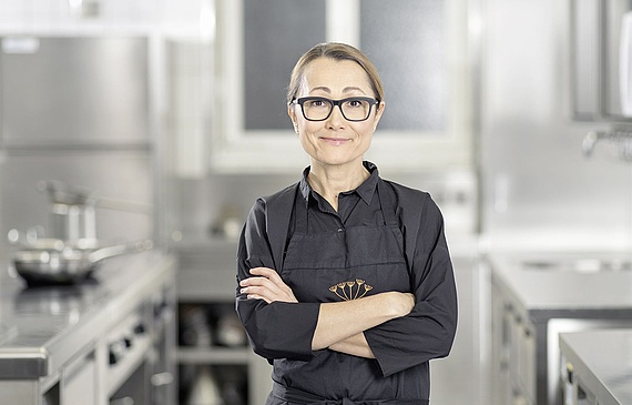 Am St. Moritz Gourmet Festival besteht die Möglichkeit, mit Tanja Grandits ein Trüffelmenü zu kochen. (ZVG) Am St. Moritz Gourmet Festival besteht die Möglichkeit, mit Tanja Grandits ein Trüffelmenü zu kochen. (ZVG)