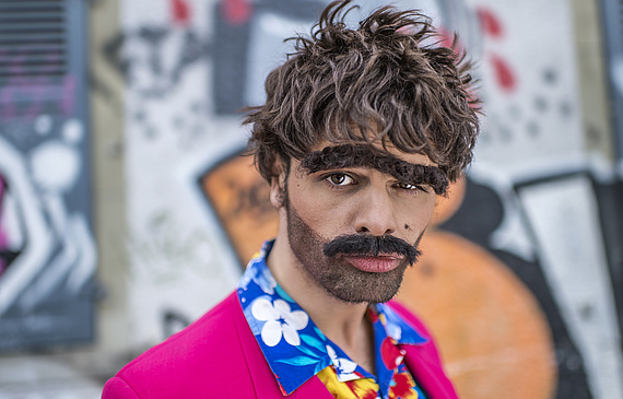 Von der Reinigungshilfe zum Comedy-Star: Müslüm. (Keystone)