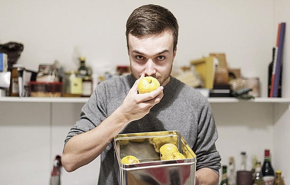 Der Absolvent der Universität der Gastronomischen Wissenschaften rät, am Market mit den Produzenten zu reden. (ZVG) Der Absolvent der Universität der Gastronomischen Wissenschaften rät, am Market mit den Produzenten zu reden. (ZVG)