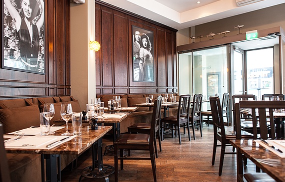 Das Restaurant Commercio in Zürich: Sieht hübsch aus – doch ist der Service freundlich, die Toilette sauber und das Essen lecker, wenn der Chef nicht im Haus ist? Der Mystery Check gab Aufschluss. (ZVG)