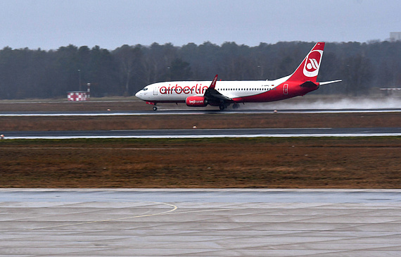 A elle seule, la défunte Air Berlin a lésé quelque 180'000 passagers. (Keystone) A elle seule, la défunte Air Berlin a lésé quelque 180'000 passagers. (Keystone)