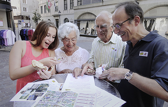 Food Trail heisst, eine Stadt mit allen Sinnen zu erleben. (Bild ZVG)