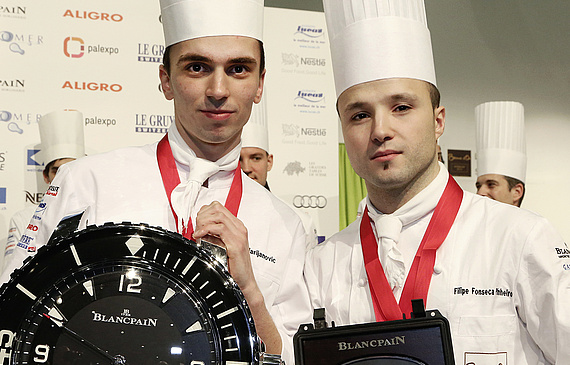 Filipe Fonseca Pinheiro (rechts) und sein Commis, Nikola Marijanovic. (ZVG)
